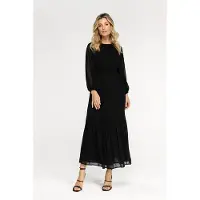 Ibana Donatella Black Talla: 36 | Vestidos Midi Outlet | Mujer | Negro