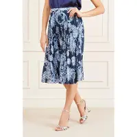 Guess Marciano By New Giselle Pleated Floral Ink Mini Skirt Talla: 36 | Faldas Midi Outlet | Mujer