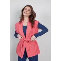 DIDI Sleeveless Vest Diam Pink Talla: 40 | Cárdigan Outlet | Mujer | Rosa