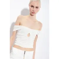 Pinko Zurigo Blouse Radiant White Talla: M | Blusas Outlet | Mujer | Blanco