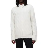 AllSaints Kosmic Crew Ecru Talla: XXL | Jerséis Outlet | Hombre | Marrón