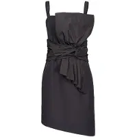 Pinko Epidendrum Dress Black Talla: 42 | Mini Vestidos Outlet | Mujer | Negro