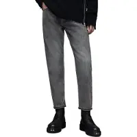 AllSaints Jack Selvedge Washed Black Talla: W28 | Vaqueros Pitillo Outlet | Hombre | Negro
