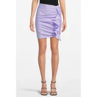 Pinko Achimenes Gonna Twill Melange Kashmir Purple Talla: 44 | Mini Faldas Outlet | Mujer | Púrpura