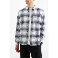 French Connection Shadow Check Blue Talla: XS | Camisas Casuales Outlet | Hombre | Azul