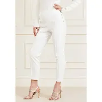Guess Marciano By New Elle High Waist Pale Formal Pant Pearl Talla: 38 | Pantalones Formales Outlet | Mujer | Blanco