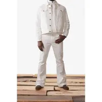 Daily Paper White Kajean Lace Jacket Talla: S | Chaquetas Vaqueras Outlet | Mujer | Blanco