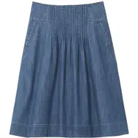 White Stuff Charlotte Denim Midi Skirt Mid Denim Talla: 24 REGULAR | Faldas Vaqueras Outlet | Mujer | Azul