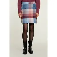 River Woods Multi Checked Short Skirt Talla: 40 | Mini Faldas Outlet | Mujer