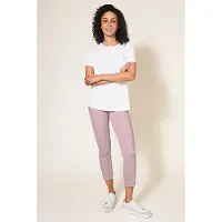 White Stuff Janey Crop Jegging Ty Pink Talla: 8 | Leotardos Outlet | Mujer | Rosa