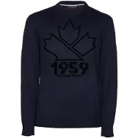 River Woods Mer Round-nk Cf Swt Blue Talla: S | Jerséis Outlet | Hombre | Azul