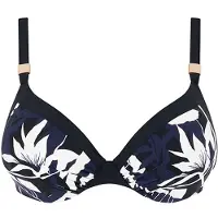 Femilet Sw Bra Tshirt Plunge Dark Flowers Talla: D70 | Bikinis Outlet | Mujer