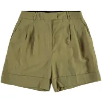 AllSaints Deri Lyn Short Light Khaki Brown Talla: W30 | Pantalones Cortos Outlet | Mujer | Marrón