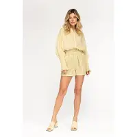 Ibana Safira Buttery Yellow Talla: 32 | Pantalones Cortos Outlet | Mujer | Amarillo