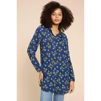 White Stuff Danika Tunic Navy Talla: 14 REGULAR | Blusas Outlet | Mujer | Azul