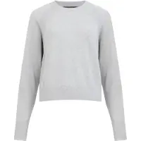 French Connection Supersoft Double Raglan Crew Lgt Grey Mel Talla: XS | Sudaderas con Capucha Outlet | Mujer | Gris