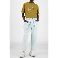 Daily Paper Bleach Denim Halart Pants Talla: XS | Vaqueros Rectos Outlet | Unisex | Azul