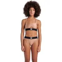 Arena Women's Bicolore Elastic Bralette Cream Talla: S | Bikinis Outlet | Mujer | Blanco