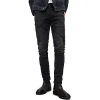 AllSaints Ronnie Washed Black Talla: W28L32 | Vaqueros Pitillo Outlet | Hombre | Negro