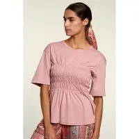 River Woods Pink Smock Tee Talla: XS | Camisetas de Seda Outlet | Mujer
