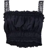 AllSaints Alex Top Black Talla: 42 | Camisetas de Tirantes Outlet | Mujer | Negro