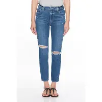 PAIGE Sarah Slim Ware Destructed Talla: W24 | Vaqueros Pitillo Outlet | Mujer