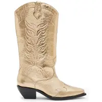 AllSaints Dolly Boot Metallic Gold Talla: 37 | Botas Outlet | Mujer | Amarillo