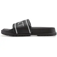 Aspact Slides Black/white Talla: 41 | Chancletas Outlet | Unisex | Negro