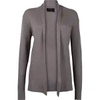 AllSaints Mode Merino Open Car Wood Brown Marl Talla: XXL | Cárdigan Outlet | Hombre | Marrón