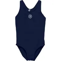 Color Kids Traje de baño azul oscuro / blanco