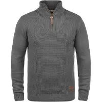!Solid Jersey 'Tommy' gris oscuro