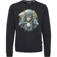 Blend Sudadera azul claro / oliva / negro / blanco