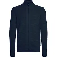 !Solid Cárdigan 'Nicklas' azul oscuro