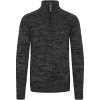 !Solid Jersey 'Philostrate' marrón / gris / negro
