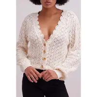 Anne Fontaine Olive Vanille Talla: M | Cárdigan Outlet | Mujer