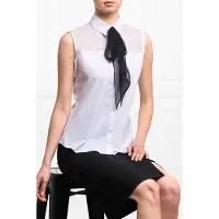 Anne Fontaine Pietra Black/white Talla: 42 | Blusas Outlet | Mujer | Negro