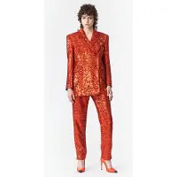 Marcell von Berlin Tapered Pants Flame Talla: 36 | Pantalones Formales Outlet | Mujer