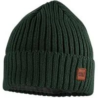 Maximo - Kid's Beanie with Ribbed Turn-up Brim and Lining - Gorro size 53-55 cm, verde