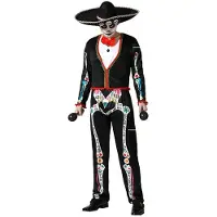 Atosa Disfraz De Hombre Esqueleto Mexicano