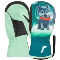 Reusch - Kid's Scottie Mitten - Guantes size 0 - 0-1 years, verde