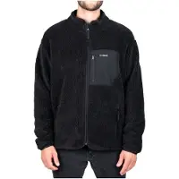 NIKIN - Treefleece Teddy Jacket - Forro polar size S, negro