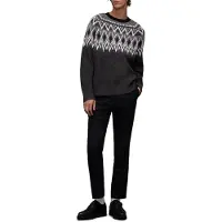 AllSaints Aces Crew Black/charcoal Talla: XXL | Jerséis Outlet | Hombre | Negro