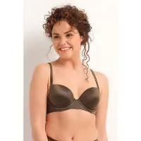 Livera Co Bra Tshirt Donna Shiny Bonded Dark Pine Talla: E70 | Brasieres Outlet | Mujer