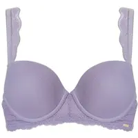 Livera Co Bra Tshirt Donna Micro Rib Turtledove Talla: A85 | Brasieres Outlet | Mujer