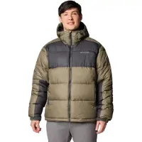 Columbia - Chaquetas - Pike Lake II Hooded Jacket Stone Green Shark - Talla XL - Caqui
