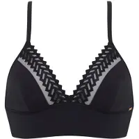 Livera Co Bra Wf Tshirt Triangle Bralette Grap Black Talla: XS | Brasieres Outlet | Mujer | Negro