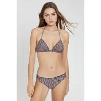 Shiwi Ladies Retro Miniprint Liz Triangle Bikini Bourgondy Aubergi Talla: 42 | Bikinis Outlet | Mujer