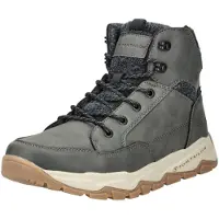 Tom Tailor Botas con cordones gris oscuro