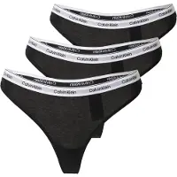 Calvin Klein Underwear Tanga negro / blanco
