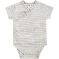 Jacky Pijama entero/body 'BABY ON TOUR' beige moteado / blanco